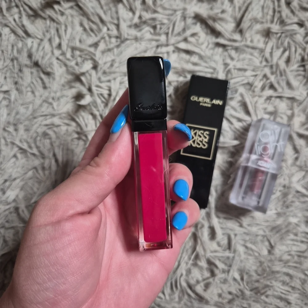 Lippy Bundle Guerlain Kiss Kiss Liquid Lipstick L368 Charming Matte Joah ✨️💫